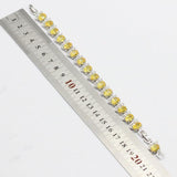 Ideal Birthday Gift - Silver 925 Yellow Zircon Jewellery Set - The Jewellery Supermarket