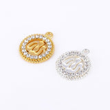 NEW Religious Islamic Muslim Allah Charms Cz Rhinestones Crescent Pendants For Eid al-Fitr - The Jewellery Supermarket