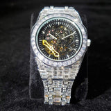 Luxury Men MISS FOX Hip Hop Ice Out Mechanical Waterproof Watch - The Jewellery Supermarket