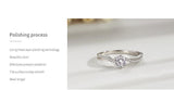 *NEW* Ideal Gifts Dazzling Sparkling AAA+ Sterling Silver Clear Zircon Rings Female Fashion Jewelry - The Jewellery Supermarket