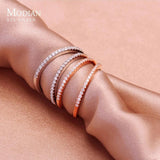 GREAT GIFT IDEAS -Silver AAA+ Cubic Zirconia Diamonds Engagement Ring - The Jewellery Supermarket