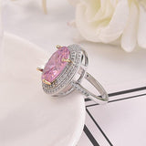 New Arrivals Luxury Beautiful AAA+ Quality CZ Diamonds Wedding Engagement Rings For Women - The Jewellery Supermarket