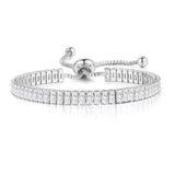 NEW Luxury 2.5*5 mm Multicolor AAA+ Zircon Diamonds Women's Tennis Bracelets - BEST SELLER - The Jewellery Supermarket