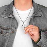 NEW ARRIVAL Hexagram Star Stainless Steel Religious Necklaces and Pendants - The Jewellery Supermarket