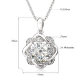 Star Of David 3ct High Quality Moissanite Diamonds Necklace Pendant - Luxury Trending Jewellery - The Jewellery Supermarket