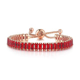 NEW Luxury 2.5*5 mm Multicolor AAA+ Zircon Diamonds Women's Tennis Bracelets - BEST SELLER - The Jewellery Supermarket