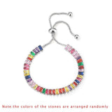 NEW Luxury 2.5*5 mm Multicolor AAA+ Zircon Diamonds Women's Tennis Bracelets - BEST SELLER - The Jewellery Supermarket