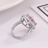 New Arrivals Luxury Beautiful AAA+ Quality CZ Diamonds Wedding Engagement Rings For Women - The Jewellery Supermarket