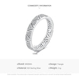 NEW - Classic Real Sterling Silver Hearts AAA+Zircon Diamonds Ring - The Jewellery Supermarket