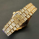 NEW Brand Luxury Roman Ice Out Automatic Date Full Simulated Diamonds Luminous Hip Hop Men Watches - The Jewellery Supermarket