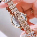 New Terrific Luxury Simulated Diamonds Watch Bling Fashion Watch And Bracelet Set - Ideal Gifts - The Jewellery Supermarket