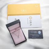 Lovely 1 Carat D Color ♥︎ High Quality Moissanite Diamond ♥︎ Real Silver Pendant Necklace - The Jewellery Supermarket