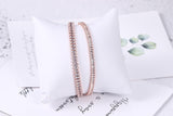 NEW Adjustable Various Size Clear AAA+ Zircon Diamonds Geometric Tennis Bracelets For Women - The Jewellery Supermarket