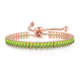 NEW Luxury 2.5*5 mm Multicolor AAA+ Zircon Diamonds Women's Tennis Bracelets - BEST SELLER - The Jewellery Supermarket