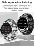 NEW MENS WATCHES - Full circle touch screen steel Band luxury Bluetooth call Sport Activity Smart watch - The Jewellery Supermarket