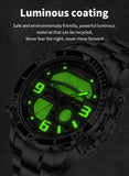 NEW MENS WATCHES - Dual Display Stainless Steel Sport Waterproof Sports Watch - The Jewellery Supermarket