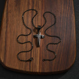 Super Popular Simple Fashion Stainless Steel Cross Necklace Pendant - Religious Jewellery - The Jewellery Supermarket