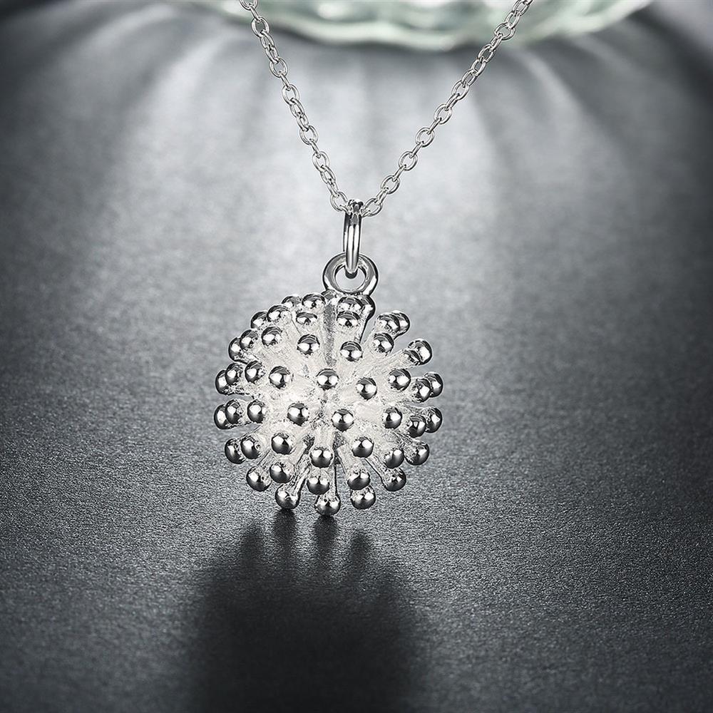 Fireworks Design Silver Necklace Earring Bracelet Rings Jewellery set for women - Charming Fashion Jewellery - The Jewellery Supermarket