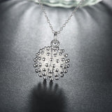 Fireworks Design Silver Necklace Earring Bracelet Rings Jewellery set for women - Charming Fashion Jewellery - The Jewellery Supermarket