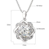 Star Of David 3ct High Quality Moissanite Diamonds Necklace Pendant - Luxury Trending Jewellery - The Jewellery Supermarket