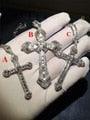 Luxury Cross Pendant AAA+ Cubic Zirconia Diamonds 925 Sterling silver Cross Pendants Necklaces - The Jewellery Supermarket