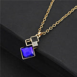 New Design Fashion Crystal Pendants Necklace Earrings Sets for Women Jewelry Set - The Jewellery Supermarket
