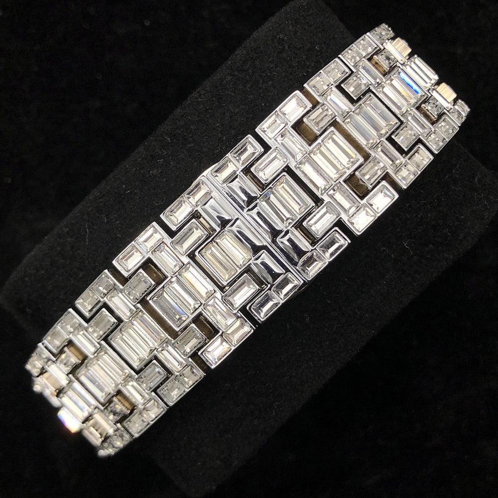 Luxury Men MISS FOX Hip Hop Ice Out Mechanical Waterproof Watch - The Jewellery Supermarket