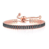 NEW Luxury 2.5*5 mm Multicolor AAA+ Zircon Diamonds Women's Tennis Bracelets - BEST SELLER - The Jewellery Supermarket