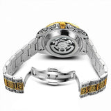 NEW - Luxury Men Mechanical Forsaking Automatic Tourbillon Skeleton Watch - The Jewellery Supermarket