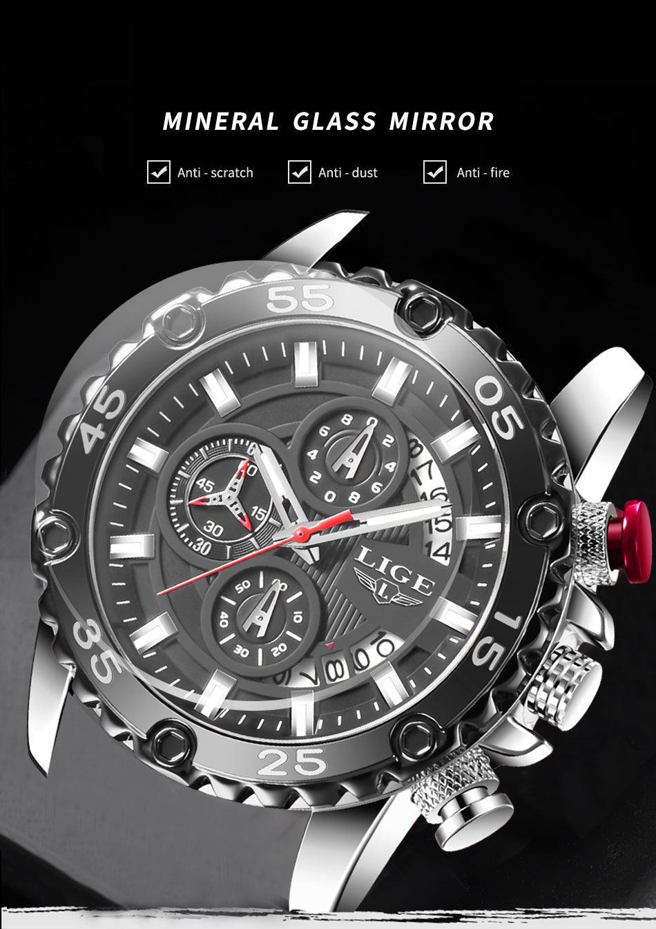 NEW ARRIVAL - Luminous Sports Army Waterproof Quartz Chronograph Military Wristwatch - The Jewellery Supermarket