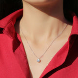Top Quality Serenity Day 1 Carat Real High Quality Moissanite Diamonds Pendant Necklace - Wedding Jewellery - The Jewellery Supermarket
