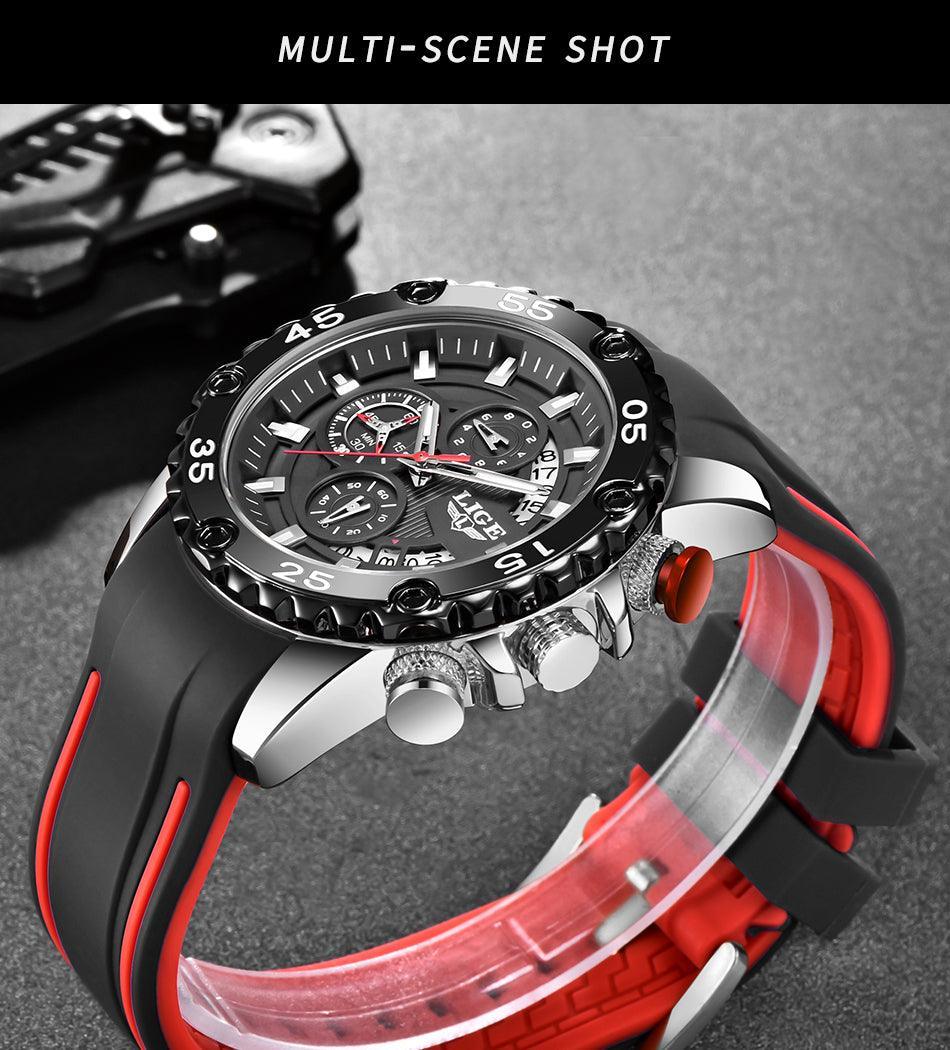 NEW ARRIVAL - Luminous Sports Army Waterproof Quartz Chronograph Military Wristwatch - The Jewellery Supermarket