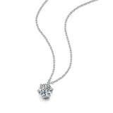 Top Quality Serenity Day 1 Carat Real High Quality Moissanite Diamonds Pendant Necklace - Wedding Jewellery - The Jewellery Supermarket