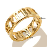 BEST SELLER New Design Hollow Roman Numerals Stainless Steel Jewellery Set for Women  - Fashion Jewellery - The Jewellery Supermarket