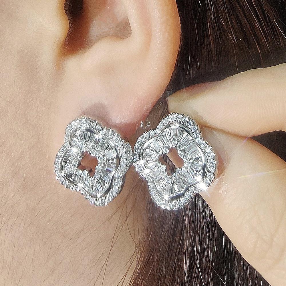 GREAT GIFT IDEAS - Luxury AAA+ Cubic Zirconia Diamonds Popular Jewellery Set - The Jewellery Supermarket