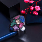 NEW ARRIVAL Designer Dazzling Luxury Fashion AAA+ Quality CZ Diamonds Ring - The Jewellery Supermarket