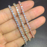 NEW Fashion AAA+ Zirconia Diamonds Charming Designer Multicolor Tennis Bracelets for Women - The Jewellery Supermarket