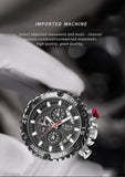 NEW ARRIVAL - Luminous Sports Army Waterproof Quartz Chronograph Military Wristwatch - The Jewellery Supermarket