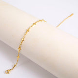 Popular Gold Color Cross Stainless Steel Jesus Christian Chain Bracelets for Women - Religious Jewellery - The Jewellery Supermarket