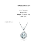 Luxury Women Silver Color Genuine AAA Level Zircon Diamonds Sterling Chain Necklace For Gift Jewelry - The Jewellery Supermarket
