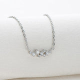 Super D Color VVS High Quality Moissanite Diamonds Necklace for Women Certified Pendants Female Choker - The Jewellery Supermarket