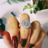 New Arrivals Luxury Beautiful AAA+ Quality CZ Diamonds Wedding Engagement Rings For Women - The Jewellery Supermarket