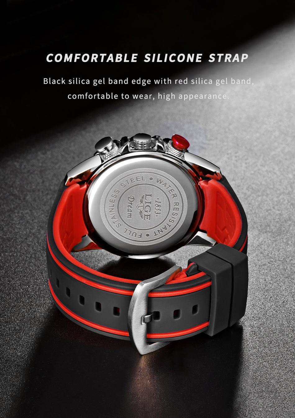 NEW ARRIVAL - Luminous Sports Army Waterproof Quartz Chronograph Military Wristwatch - The Jewellery Supermarket