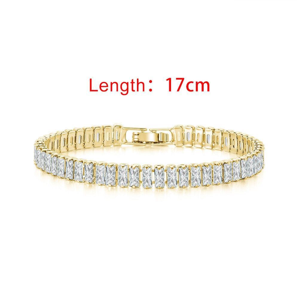 DELIGHTFUL AAA+ Cubic Zirconia Diamonds Tennis Bracelets For Women - Luxury Jewellery - The Jewellery Supermarket