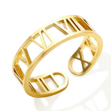 BEST SELLER New Design Hollow Roman Numerals Stainless Steel Jewellery Set for Women  - Fashion Jewellery - The Jewellery Supermarket