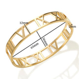 BEST SELLER New Design Hollow Roman Numerals Stainless Steel Jewellery Set for Women  - Fashion Jewellery - The Jewellery Supermarket
