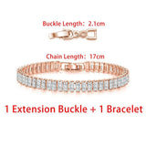 DELIGHTFUL AAA+ Cubic Zirconia Diamonds Tennis Bracelets For Women - Luxury Jewellery - The Jewellery Supermarket