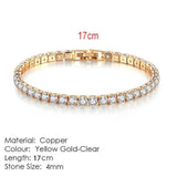 NEW Fashion AAA+ Zirconia Diamonds Charming Designer Multicolor Tennis Bracelets for Women - The Jewellery Supermarket