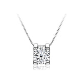 Super Real 1ct/2ct D Colour VVS Round Cut Multi Colour High Quality Moissanite Diamonds Necklaces Fine Jewellery - The Jewellery Supermarket