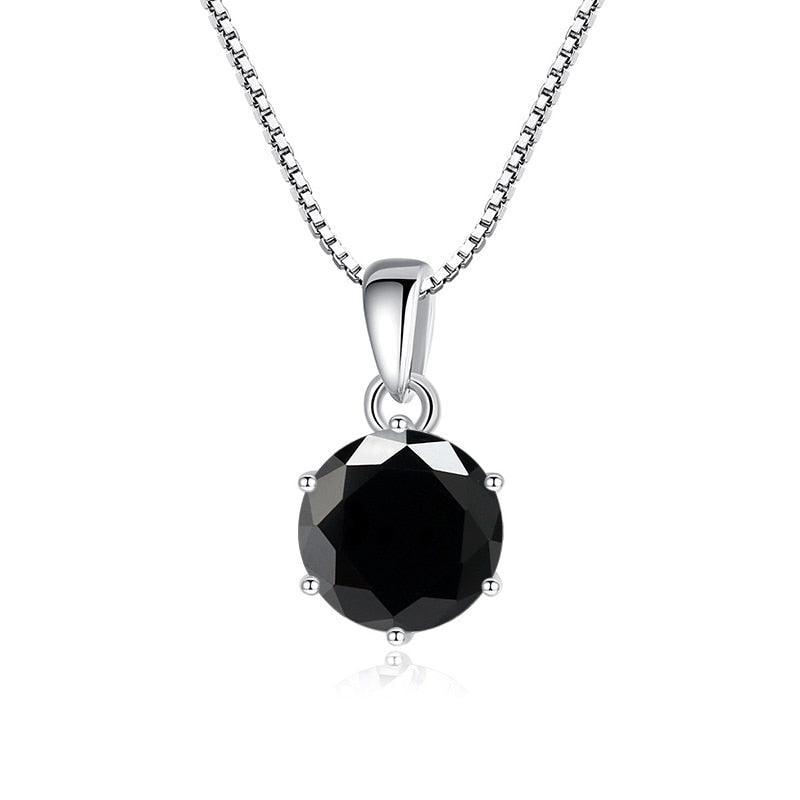 Admirable 1 CT Round cut VVS Real Top Quality Moissanite Diamonds Necklace For Women - Fine Jewellery - The Jewellery Supermarket